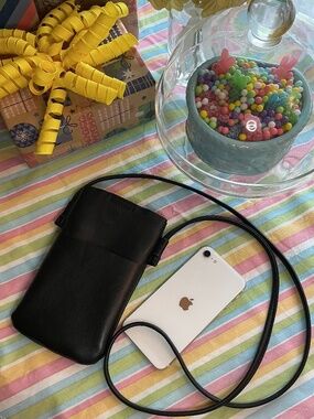 Phone Crossbody Handbag Black